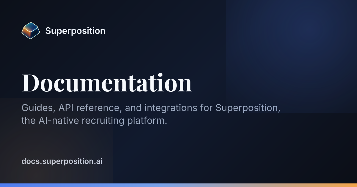 Documentation | Superposition Docs